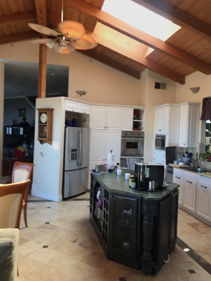 Rubino before kitchen