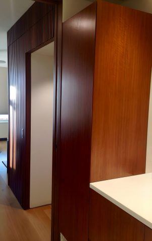 San Diego Interior Designer – Luxury master bath panel and closet San Diego Interior Designer - Luxury master bath panel and closet