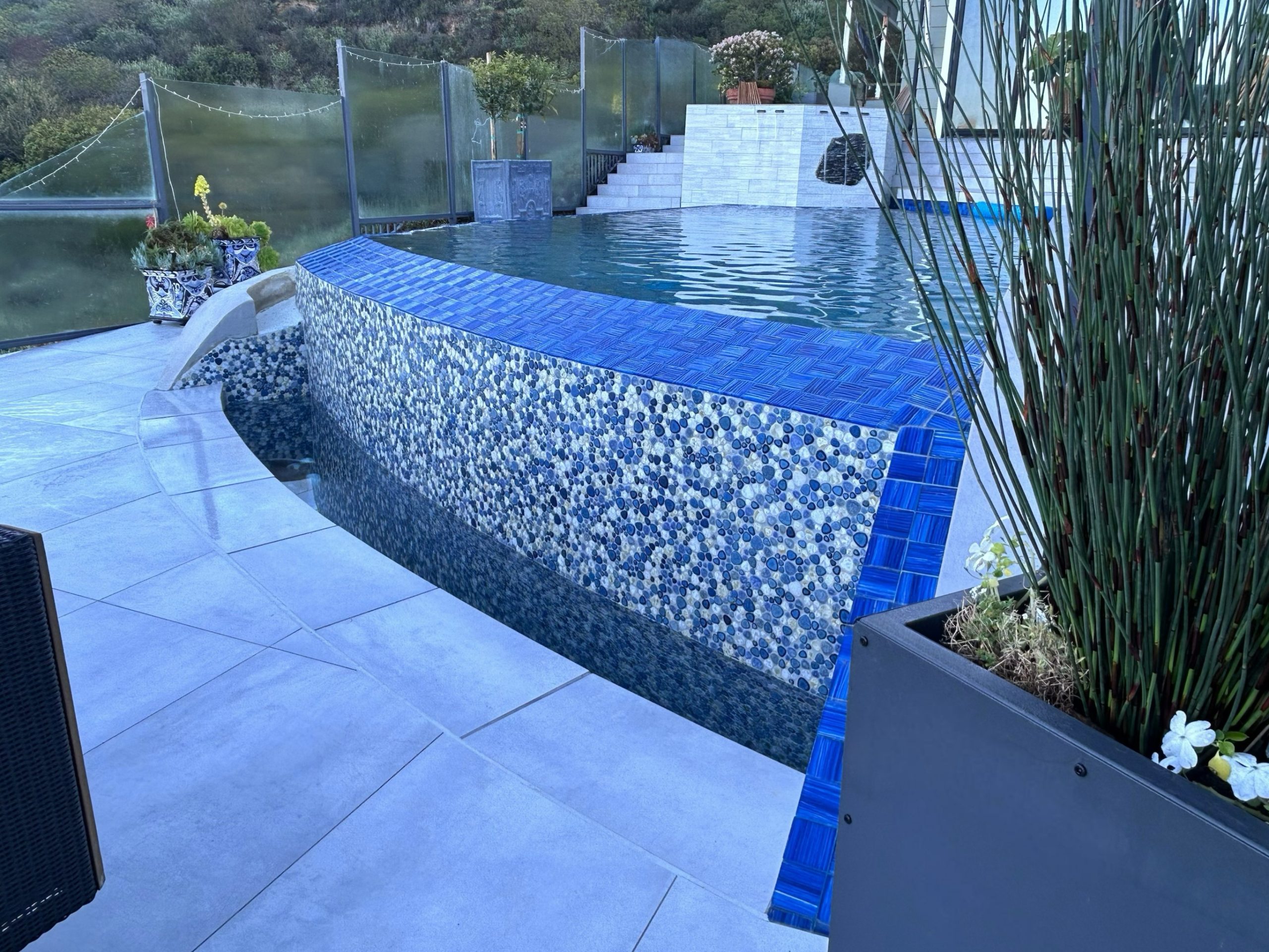 Design Shift interior design of Pool Waterfall 1